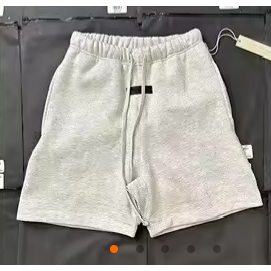 Shorts et T-shirt décontractés tricotés respirants pour hommes, couleur avoine clair, extensibles, à manches courtes, vente en gros pour le dropshipping estival - Product Image 4