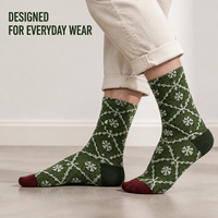 Chaussettes personnalisées OEM pour adultes, collection automne – Polyester/Nylon/Coton/Fibre de bambou/Laine, sans coutures, résistantes aux déchirures, imprimées sur toute la surface