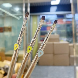2025 Hot-Selling Nail Brush High Quality Flat-<b>Head</b> Special Brush for Nail Salon OEM/ODM Nail Supplier - Product Image 5