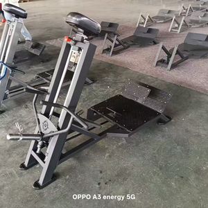 XOYOO Máquina de remo lineal multifuncional con barra en <span class=keywords><strong>T</strong></span> y carga de placas de acero de resistencia comercial para ejercicios de brazos y espalda en gimnasios - Product Image 4
