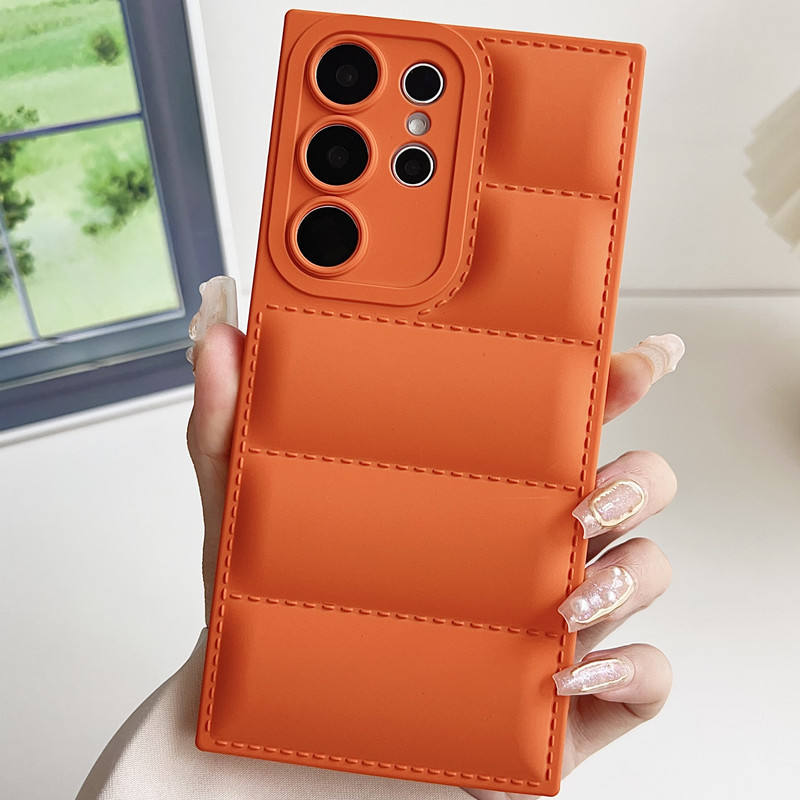 [chaqueta con spray de aceite] naranja