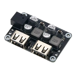 Module de réduction de tension à double USB pour charge rapide 6-30V12V24V vers QC3.0 HWFCP pour recharge de téléphone en voiture - Product Image 4