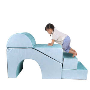 Suministro de fábrica Play Time and Climb Juego de espuma suave multiusos para bebés y niños pequeños Juego de juegos de espuma Juego de arcos de sofá Juego deslizante - Product Image 1