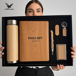 남성용 고급 비즈니스 선물 세트: 스마트 보온병, 노트북, 펜, 졸업 또는 여행사 환영 선물 - Product Image 4