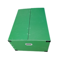 Boîte en PP creux écologique et recyclable, résistante à l'humidité, pliable, réutilisable, personnalisable, pour cadeaux, aliments, ménage, boissons