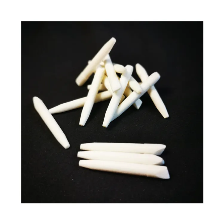 Wholesale White Color Flat 8Mm Polyester Tip / Woodfelt Tip For Refillable Empty Marker Reversible 8Mm Nib