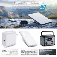 Kabel Daya Mini Starlink Luar Ruangan Berkualitas Tinggi Tipe C ke DC 100W PD untuk Kabel Daya USB C ke DC 18AWG
