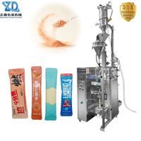 Roterende achtervoedingsfolie-afdichtingsmachine met ronde hoeken voor poederverpakking, vacuümvoeding, fruitpoeder, pneumatische PLC-besturing