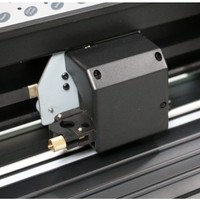Práctico plotter de corte de película de grabado de PVC de la marca XE, Control Manual, conectividad USB, pantalla Digital de alta resolución 1280x720
