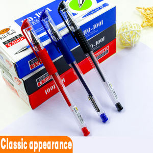 Pena Gel Laris Manis Grosir Tinta Hitam Berbasis Air dengan Logo Kustom Alat Tulis Promosi - Product Image 3