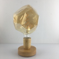 Ampoule LED SMD Edison classique, forme de pierre, filament rétro, 4W, dimmable, lumière ambrée vintage, 220/240V, E27, résidentielle