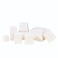 Boîtes en carton rectangulaires épaisses blanches personnalisées, pliables, emballage sur mesure
