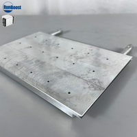 Radiateur en aluminium refroidi par eau de haute qualité et plaque de refroidissement liquide pour boîtier d'ordinateur et système de refroidissement CPU 1466