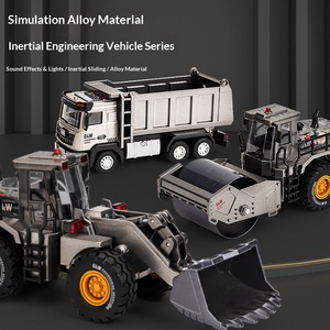 Modèle de voiture de neige haut de gamme, <span class=keywords><strong>jouet</strong></span> de construction hivernale en métal moulé sous pression, véhicule d'ingénierie à l'échelle 1:5 pour garçons, cadeau amusant pour le jeu - Product Image 5