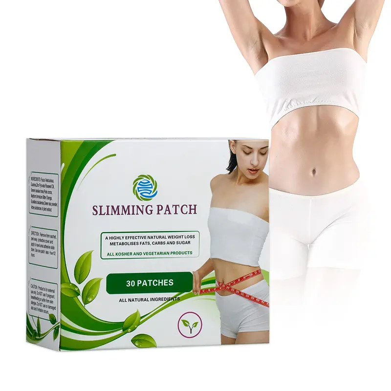 OEM Service Herbal Magnet Slimming Patch Waist Belly Fat Burning Weight Loss Stickers free sample Body Slim Patch