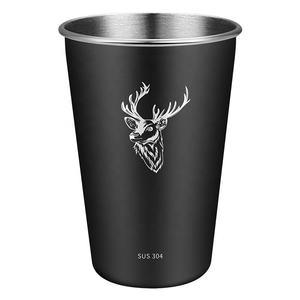 Taza de agua potable de 400/500ML, vaso de acero inoxidable, Industrial, sencillo, nórdico, viento, 304, cerveza, café, gran oferta - Product Image 1