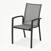 Chaise de salle à manger moderne, portable et durable en filet tressé pour l'école et l'hôtellerie