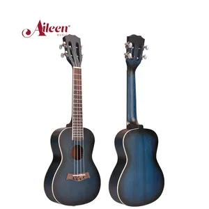 Bán Buôn Ukulele 23 Inch Màu Xanh Burst Màu Với Ukelele Mở Phong Cách Điều Chỉnh Máy (AU07LA-23)