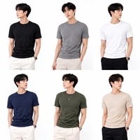 T-shirt d'été pour homme de haute qualité, couleur unie, anti-transpiration et séchage rapide, respirant