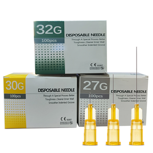 Pequeño superfino 100 Uds tatuaje Piercing 4/6/8/13mm 1,5mm 2,5mm 30G 31G <span class=keywords><strong>32G</strong></span> 34G belleza párpado <span class=keywords><strong>agujas</strong></span> indoloras piezas de herramientas de arte corporal - Product Image 2