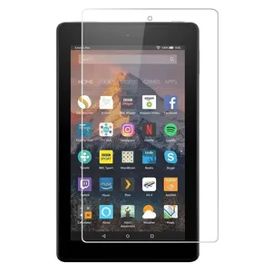 Kaca Tempered 9H untuk Amazon Kindle Fire HD 8 7 Edisi Anak-anak Pelindung Layar 8.0 7.0 Inci 2019 2018 2017 Film Pelindung Jernih