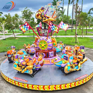 Nouvelles attractions de parc d'attractions au design innovant, fabricant de manèges familiaux, jeux de motos Whirlwind à vendre - Product Image 3
