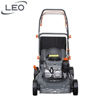 LEO LM46Z-L(NP130) Tondeuse à gazon cylindrique à poussée manuelle très vendue en gros Machine à couper l'herbe