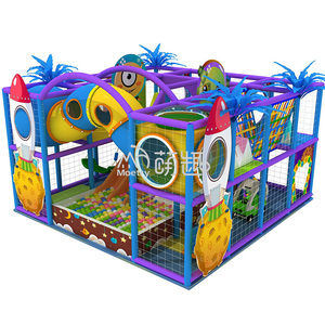 Équipement de jeu d'intérieur de terrain de jeu de fusée spatiale de Moetry avec la glissière de tube pour le centre de jeu d'enfants d'école de centre commercial - Product Image 1