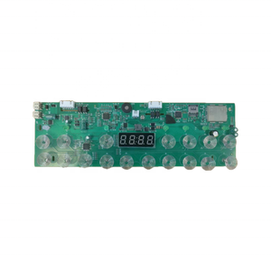Carte de circuit imprimé personnalisée avec bouton-poussoir, indicateur LED, assemblage de PCB pour module de débogage d'équipement d'automatisation - Product Image 4