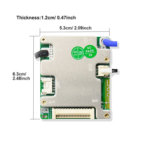 ระบบการจัดการแบตเตอรี่ที่ใช้ PCB 20A-50A BMS Smart 7S-14S ฟังก์ชั่นการสื่อสารสมดุล UART สำหรับจักรยานไฟฟ้า - Product Image 4