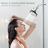 Filtre de Douche Haute Pression Multi-Étapes Velobath 5 Pouces avec Tête de Douche Intégrée pour Usage Domestique