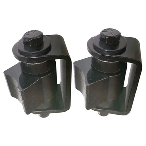 Charnière de porte robuste à deux roulements scellés, soudée sur la porte pour le soudage sur les grandes portes pliantes de véhicules en fer ou en acier - Product Image 1