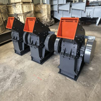 Concasseur à marteaux robuste pour la recyclage du sable, équipement de broyage de sable de fonderie, machine de broyage à marteaux pour la réutilisation du sable