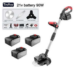 Coupe-herbe sans fil facile à ranger avec poignée télescopique et design compact pour gagner de la place dans le garage ou le hangar - Product Image 2