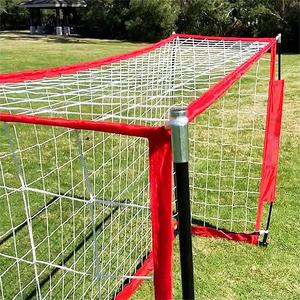 Juego de fútbol con marco de arco de portería de fútbol portátil de <span class=keywords><strong>redes</strong></span> <span class=keywords><strong>deportivas</strong></span> de alta calidad con bolsa de transporte <span class=keywords><strong>para</strong></span> equipo de red de práctica de entrenamiento - Product Image 2