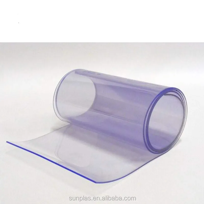 硬質プラスチックシート透明透明硬質パネルプレートPVCロール卸売カスタム