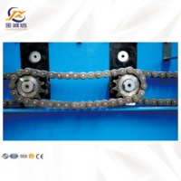 Machine de profilage de rouleaux pour échafaudages de construction, passerelle motorisée, plancher perforé en acier, marche d'escalier antidérapante, pompe à engrenages et roulements