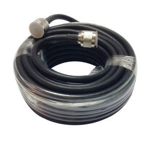 Accesorio repetidor <span class=keywords><strong>Cable</strong></span> de comunicación RG60 de <span class=keywords><strong>30</strong></span> <span class=keywords><strong>metros</strong></span> con conectores tipo N-macho de 2 extremos para conectar <span class=keywords><strong>antena</strong></span> y amplificador - Product Image 1