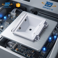 DP7618 Personalizado 2D CMOS Auto Scan Módulo de escáner de código de barras fijo Lector de código QR de larga distancia USB RS232 Stock disponible