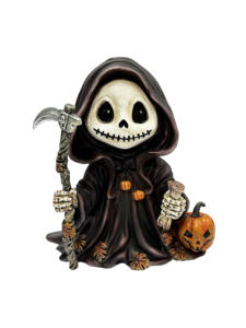 Figurine d'Halloween faucheuse des quatre saisons avec décoration d'Halloween en résine de faux - Product Image 4