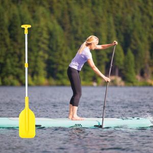 Paleta telescópica de aleación de aluminio <span class=keywords><strong>para</strong></span> exteriores, pala retráctil portátil de 54-106cm, canoa de <span class=keywords><strong>kayak</strong></span> gruesa - Product Image 5