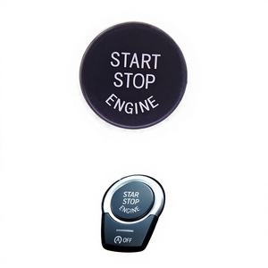 Interruptor de Encendido de un Botón para BMW, Nuevo, Venta al por Mayor de Fábrica, Modelo 61319153831 61316835087, Material ABS - Product Image 5