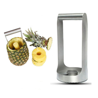 Coupe-ananas manuel Winsun en acier inoxydable de qualité alimentaire, le plus vendu, trancheur facile