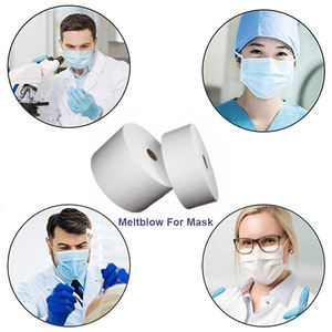 Materiales más vendidos Bfe 99 Melt Blown Nonwoven Meltblown <span class=keywords><strong>Ffp2</strong></span> Cloth para filtro quirúrgico de 3 capas - Product Image 2