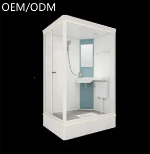 MESA multifunctional small prefab modular shower bathroom all in one shower enclosure