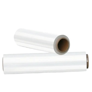 Película de Embalaje Autoadhesiva Transparente y Suave para Paletización, 50 cm x 1000 pies, Rollo de Film Estirable de Alta Resistencia Industrial - Product Image 1