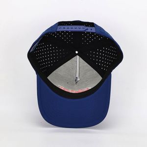 Gorra Deportiva de Béisbol de 5 Paneles con Estampado Personalizado, 100% Algodón, Patrón de Letras, Bordado 3D, Perforaciones Láser - Product Image 6