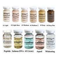 Set Foundation cair berseri krim BB Semi permanen Set Foundation cair semi-permanen pemutih