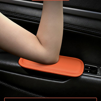 Coussin de soutien pour genoux en cuir sélectionné avec mousse à mémoire de forme, coussin de soutien pour les jambes multi-positions adhésif, pour BMW Toyota Honda