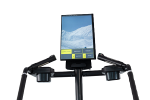 Máquina de Escaleras para <span class=keywords><strong>Ejercicios</strong></span> Cardiovasculares, Escaladora Inteligente con Pantalla Táctil LCD para Entrenamiento de la Parte Inferior del Cuerpo - Product Image 2